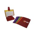 Sportime POCKETS SHOULDER FOLDERS ASSORTED COLORS SET OF 6 PK 030846